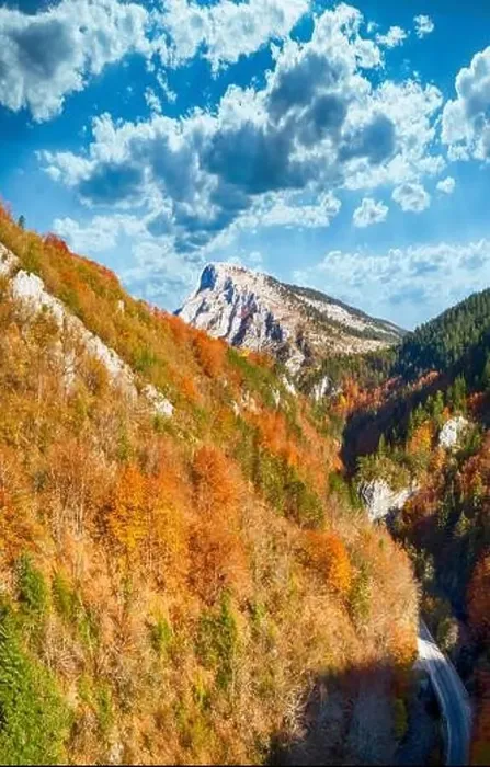 Framed Print : Aerial view of Rhodopes Mountain Framed Print : Aerial view of Rhodopes Mountain