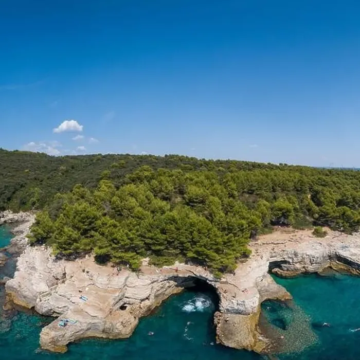 Framed Print : Aerial view of Rocky beach near Pula, Croatia Framed Print : Aerial view of Rocky beach near Pula, Croatia