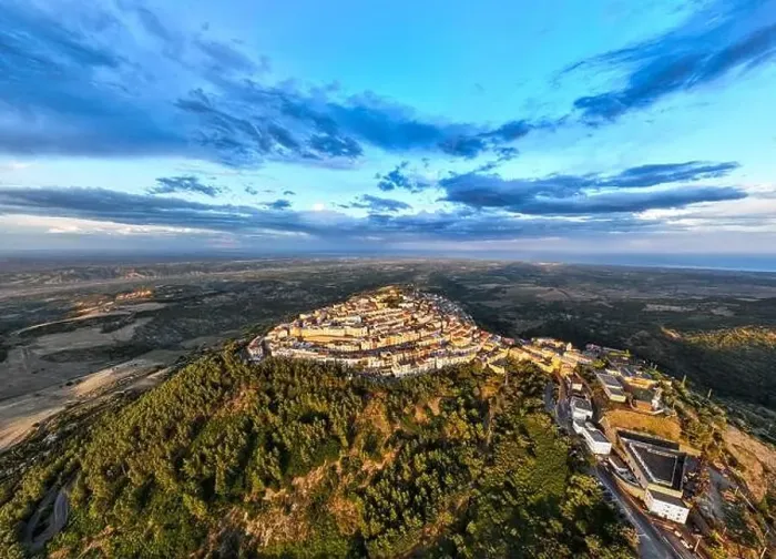 Framed Print : Aerial view of Rotondella, one of the most beautiful villages in Italy Framed Print : Aerial view of Rotondella, one of the most beautiful villages in Italy