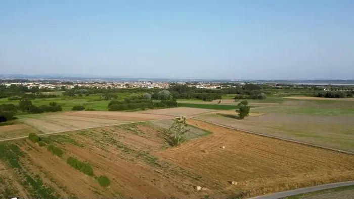 Framed Print : Aerial View of rural landscape near the Aveiro Lagoon at Murtosa, Aveiro, Portugal Framed Print : Aerial View of rural landscape near the Aveiro Lagoon at Murtosa, Aveiro, Portugal