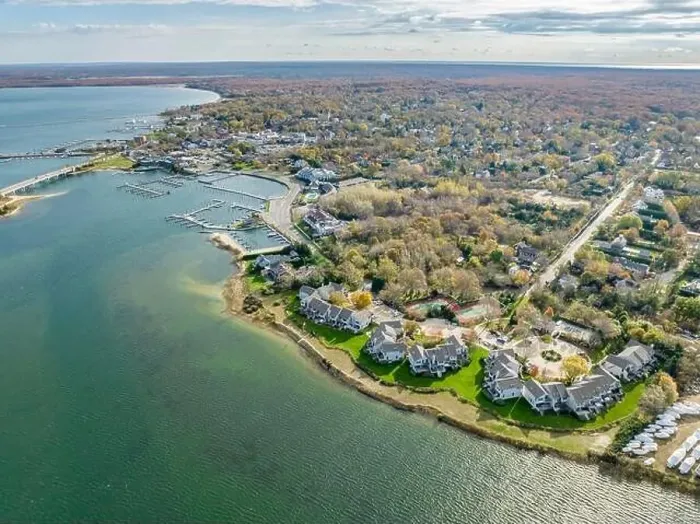 Framed Print : aerial view of sag harbor, ny Framed Print : aerial view of sag harbor, ny
