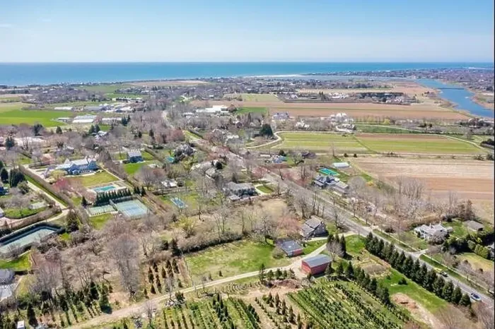 Framed Print : Aerial view of Sagaponack Framed Print : Aerial view of Sagaponack