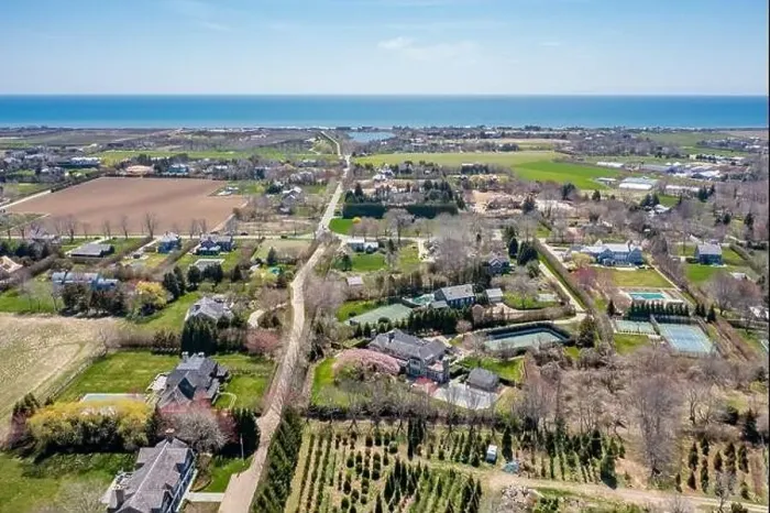 Framed Print : Aerial view of Sagaponack Framed Print : Aerial view of Sagaponack