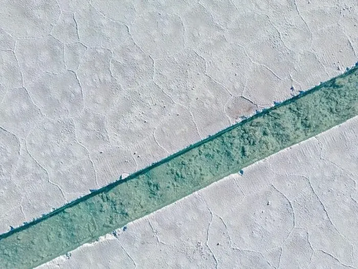Framed Print : Aerial view of the salt basins in the salt crust of the huge salt flats Salinas Grandes de Jujuy in northern Argentina Framed Print : Aerial view of the salt basins in the salt crust of the huge salt flats Salinas Grandes de Jujuy in northern Argentina