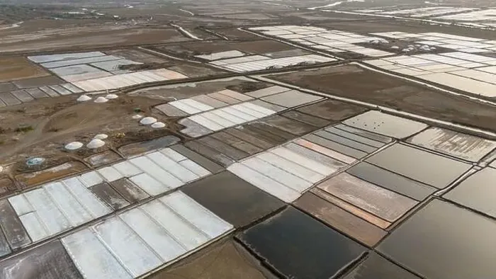 Framed Print : Aerial view of salt farm near sea at Valsad District, Gujarat India. Drone view of salt farming Framed Print : Aerial view of salt farm near sea at Valsad District, Gujarat India. Drone view of salt farming