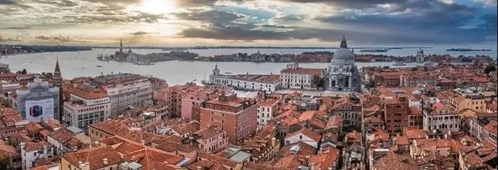 Framed Print : Aerial view of Santa Maria della Salute church in Venice Framed Print : Aerial view of Santa Maria della Salute church in Venice