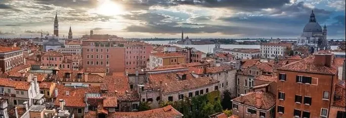 Framed Print : Aerial view of Santa Maria della Salute church in Venice Framed Print : Aerial view of Santa Maria della Salute church in Venice