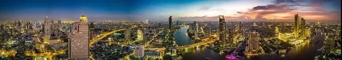 Framed Print : Aerial view of Saphan Taksin district near the Taksin bridge and Chao Phraya river, Bangkok, Thailand Framed Print : Aerial view of Saphan Taksin district near the Taksin bridge and Chao Phraya river, Bangkok, Thailand