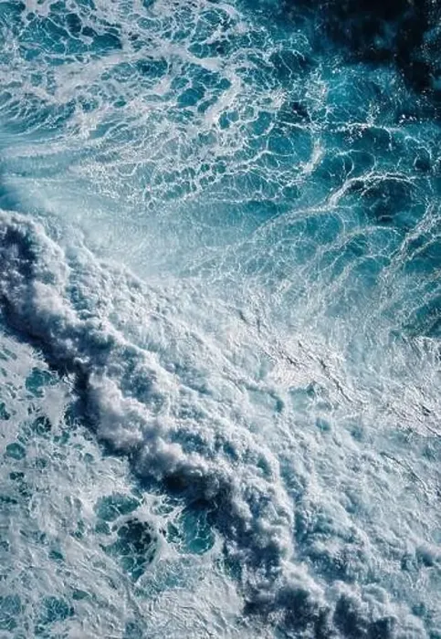 Framed Print : Aerial view to seething waves with foam. Waves of the sea meet each other during high tide and low tide Framed Print : Aerial view to seething waves with foam. Waves of the sea meet each other during high tide and low tide