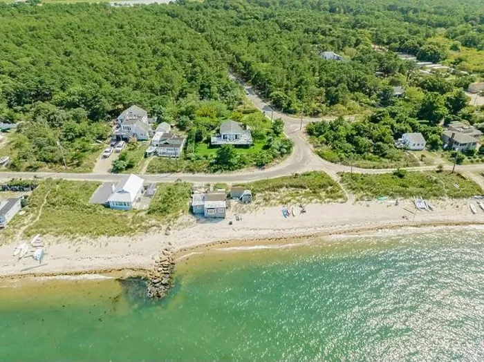 Framed Print : aerial view of shore road and vicinity, amagansett, ny Framed Print : aerial view of shore road and vicinity, amagansett, ny