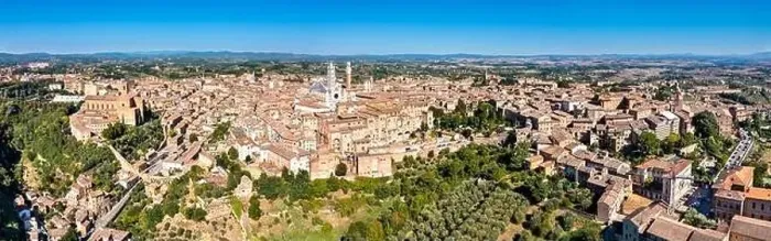 Framed Print : Aerial view of Siena with the Cathedral and the Mangia Tower. UNESCO world heritage in Tuscany, Italy Framed Print : Aerial view of Siena with the Cathedral and the Mangia Tower. UNESCO world heritage in Tuscany, Italy