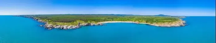 Framed Print : Aerial view of Silistar beach in Bulgaria Framed Print : Aerial view of Silistar beach in Bulgaria