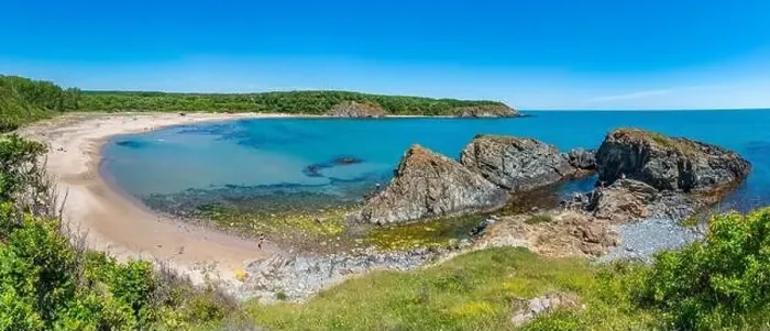 Framed Print : Aerial view of Silistar beach in Bulgaria Framed Print : Aerial view of Silistar beach in Bulgaria