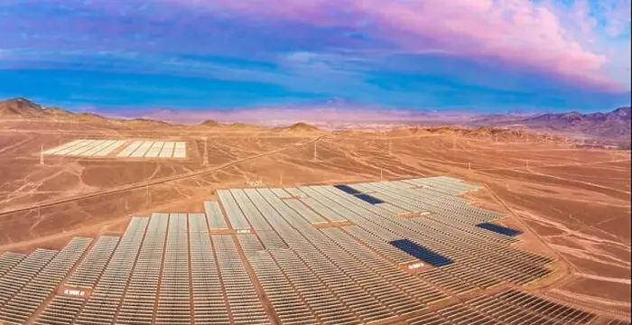 Framed Print : Aerial view of Solar Energy Photovoltaic Power Plant over Atacama desert sands Framed Print : Aerial view of Solar Energy Photovoltaic Power Plant over Atacama desert sands