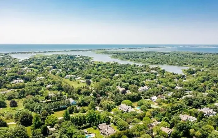 Framed Print : Aerial view of Southampton and the Shinnecock Indian Reservation in Southampton, NY 11968 Framed Print : Aerial view of Southampton and the Shinnecock Indian Reservation in Southampton, NY 11968