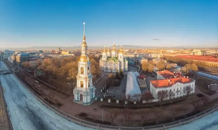 Framed Print : Aerial top view to St. Nicholas Naval Sea Cathedral in sunny day Framed Print : Aerial top view to St. Nicholas Naval Sea Cathedral in sunny day