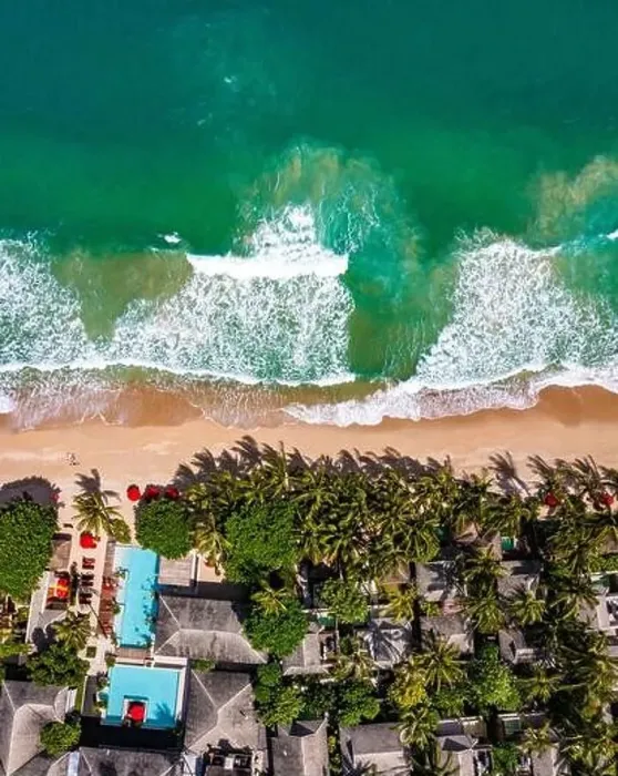 Framed Print : Aerial view of Thong Nai Pan Beach in Koh Phangan, Thailand Framed Print : Aerial view of Thong Nai Pan Beach in Koh Phangan, Thailand
