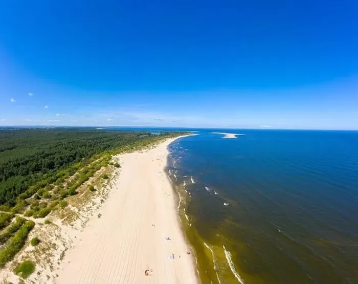 Framed Print : Aerial view transparent turquoise sea in Baltic Sea Framed Print : Aerial view transparent turquoise sea in Baltic Sea