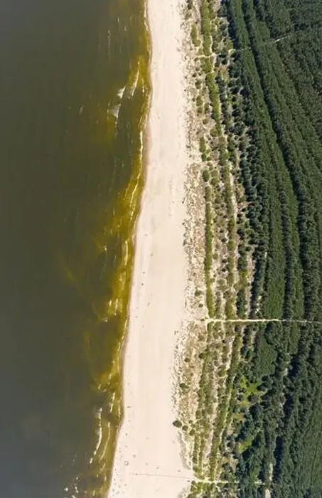 Framed Print : Aerial view transparent turquoise sea in Baltic Sea Framed Print : Aerial view transparent turquoise sea in Baltic Sea