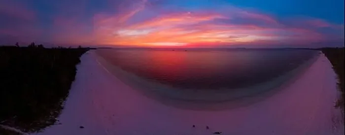 Framed Print : Aerial view tropical beach island reef caribbean sea dramatic sky at sunset sunrise Framed Print : Aerial view tropical beach island reef caribbean sea dramatic sky at sunset sunrise