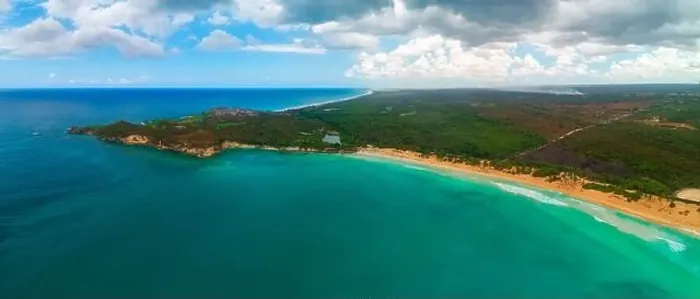 Framed Print : Aerial view of tropical beach. Macao beach, Dominican republic Framed Print : Aerial view of tropical beach. Macao beach, Dominican republic