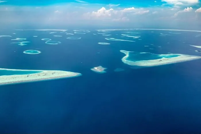 Framed Print : Aerial view on tropical islands. Aerial photo of beautiful paradise Maldives tropical beach on island. Summer and travel vacation concept Framed Print : Aerial view on tropical islands. Aerial photo of beautiful paradise Maldives tropical beach on island. Summer and travel vacation concept