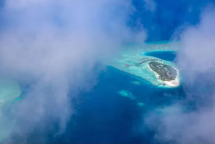 Framed Print : Aerial view on tropical islands. Maldives island, coral reef, picturesque nature landscape, seascape. Amazingly beautiful aerial drone view Framed Print : Aerial view on tropical islands. Maldives island, coral reef, picturesque nature landscape, seascape. Amazingly beautiful aerial drone view