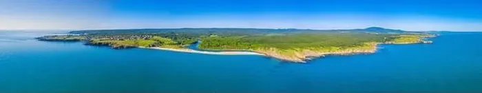 Framed Print : Aerial view of Veleka beach in Bulgaria Framed Print : Aerial view of Veleka beach in Bulgaria