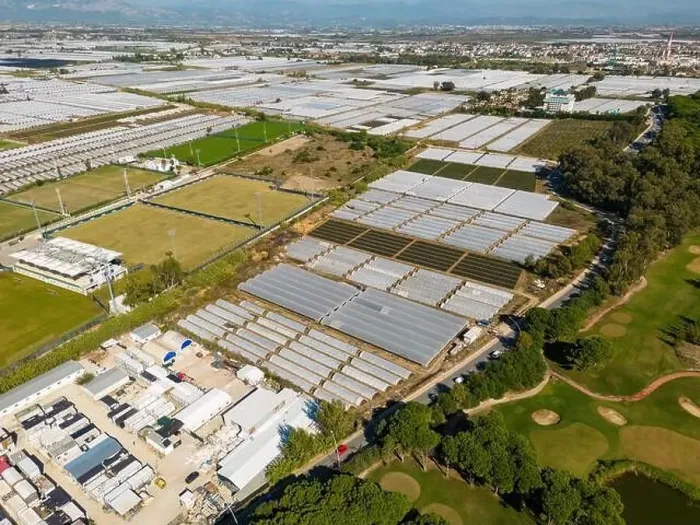 Framed Print : Aerial views of rows of greenhouses taken by drone. Greenhouse roofs background texture Framed Print : Aerial views of rows of greenhouses taken by drone. Greenhouse roofs background texture