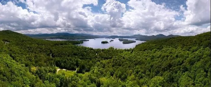 Framed Print : Aerial wide panoramic view of Blue Mountain Framed Print : Aerial wide panoramic view of Blue Mountain