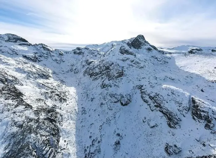 Framed Print : Aerial winter panorama of Malyovitsa peak, Rila Mountain, Bulgaria Framed Print : Aerial winter panorama of Malyovitsa peak, Rila Mountain, Bulgaria