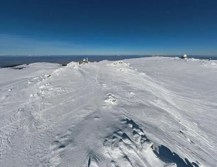 Framed Print : Aerial Winter view of Vitosha Mountain near Cherni Vrah peak, Sofia City Region, Bulgaria Framed Print : Aerial Winter view of Vitosha Mountain near Cherni Vrah peak, Sofia City Region, Bulgaria