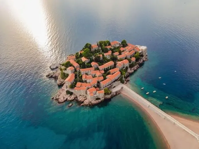 Framed Print : Aerophotography. View from flying drone Framed Print : Aerophotography. View from flying drone