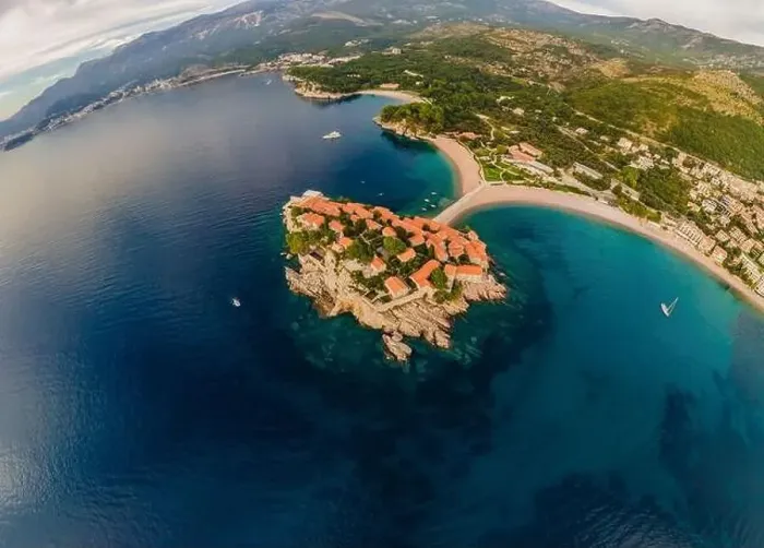 Framed Print : Aerophotography. View from flying drone Framed Print : Aerophotography. View from flying drone