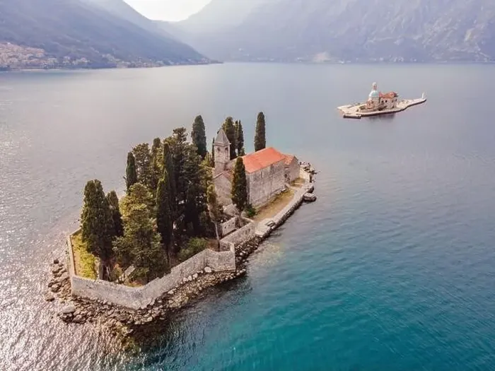 Framed Print : Aerophotography. View from flying drone Framed Print : Aerophotography. View from flying drone