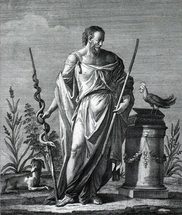 Framed Print : Aesculapius, Greek God of Medicine and Healing Framed Print : Aesculapius, Greek God of Medicine and Healing