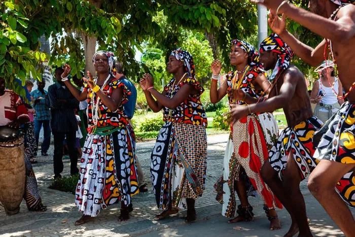 Framed Print : Africa, Angola, Benguela. Group dancing in traditional dress Framed Print : Africa, Angola, Benguela. Group dancing in traditional dress