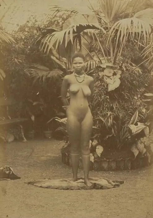 Framed Print : African Woman, Prince Roland Napoleon Bonaparte (French, 1858 - 1924), Africa, about 1888, Albumen silver print, 16.8 x 12.1 cm (6 5 / 8 x 4 3 / 4 in Framed Print : African Woman, Prince Roland Napoleon Bonaparte (French, 1858 - 1924), Africa, about 1888, Albumen silver print, 16.8 x 12.1 cm (6 5 / 8 x 4 3 / 4 in
