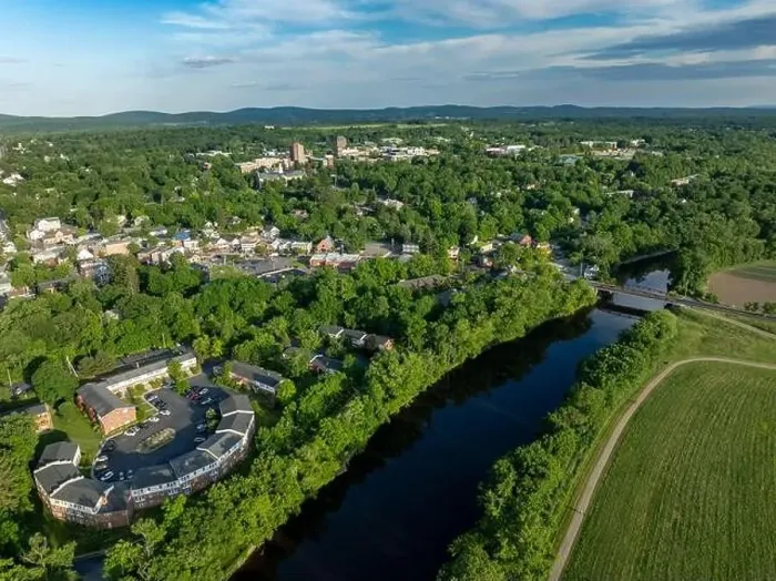 Framed Print : Afternoon spring aerial photo of the area surrounding the Village - Town of New Paltz, NY, USA 06 / 03 / 24 Framed Print : Afternoon spring aerial photo of the area surrounding the Village - Town of New Paltz, NY, USA 06 / 03 / 24