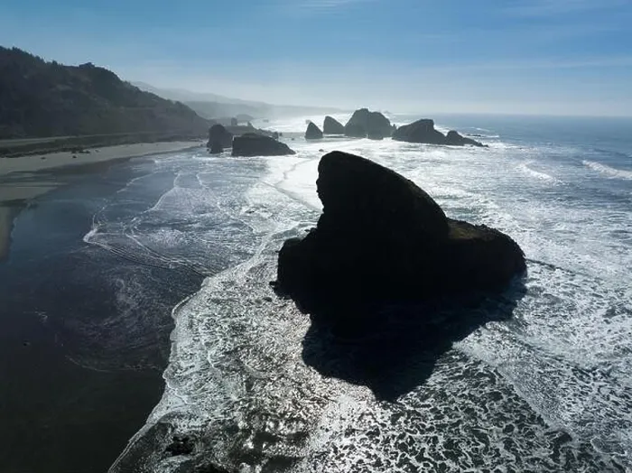 Framed Print : Afternoon sunlight shines on the scenic southern coast of Oregon. This rugged region is found in the Samuel H. Boardman State Scenic Corridor Framed Print : Afternoon sunlight shines on the scenic southern coast of Oregon. This rugged region is found in the Samuel H. Boardman State Scenic Corridor