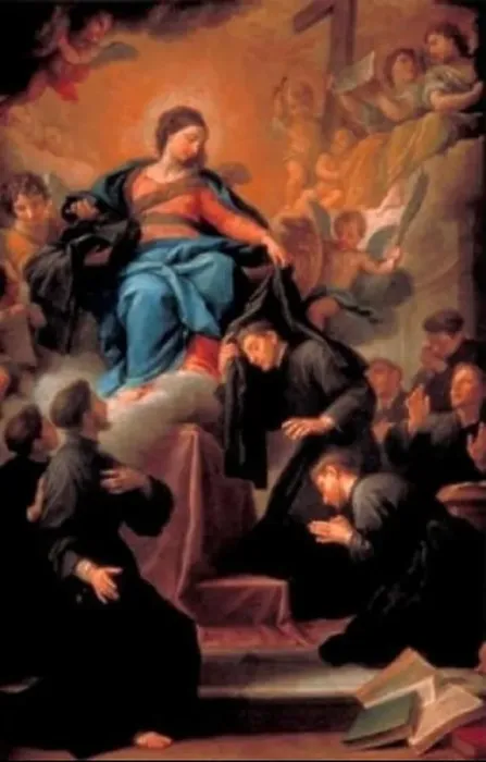 Framed Print : Agostino Masucci Madonna e i sette santi fondatori dell'Ordine servita (1727) Framed Print : Agostino Masucci Madonna e i sette santi fondatori dell'Ordine servita (1727)