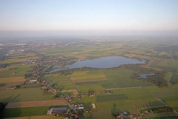 Framed Print : Agricultural landscape of Friesland, one of the northern provinces of the Netherlands - Friesland from above - Lake Framed Print : Agricultural landscape of Friesland, one of the northern provinces of the Netherlands - Friesland from above - Lake