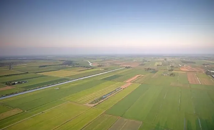 Framed Print : Agricultural landscape of Friesland, one of the northern provinces of the Netherlands - Friesland from above Framed Print : Agricultural landscape of Friesland, one of the northern provinces of the Netherlands - Friesland from above