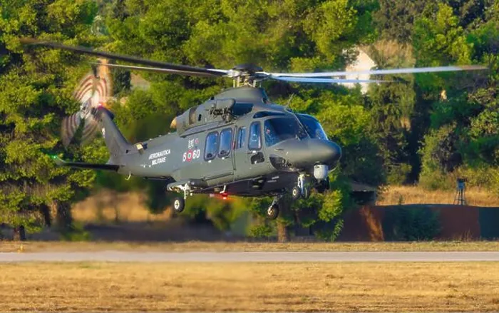 Framed Print : Agusta-Westland HH-139B from Italy - Air Force at Tanagra