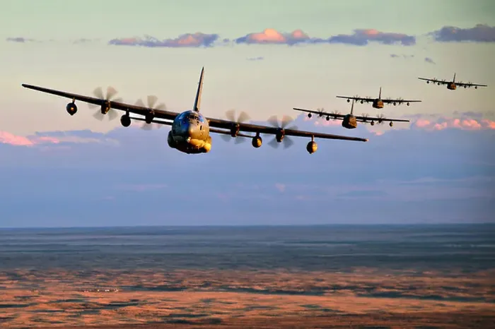 Framed Print : Five US Air Force MC-130J Commando special operation transport aircraft conduct low-level formation training November 5 Framed Print : Five US Air Force MC-130J Commando special operation transport aircraft conduct low-level formation training November 5