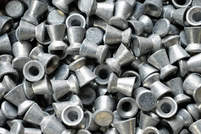 Framed Print : Air gun pellets background. Horizontal image Framed Print : Air gun pellets background. Horizontal image