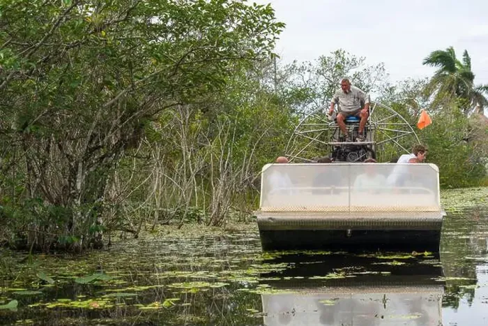 Framed Print : An Airboat Ride and Tour at Everglades National Park, Florida, United States Framed Print : An Airboat Ride and Tour at Everglades National Park, Florida, United States