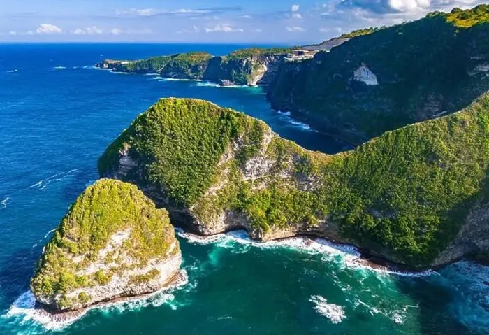 Framed Print : Airview of Kelingking Beach on Nusa Penida Island, Indonesia Framed Print : Airview of Kelingking Beach on Nusa Penida Island, Indonesia