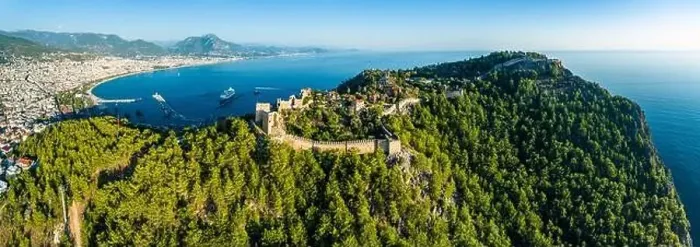 Framed Print : Alanya Castle and Marina from a drone, Alanya, Turkish Riviera on Mediterranean Coast, Antalya, Turkey Framed Print : Alanya Castle and Marina from a drone, Alanya, Turkish Riviera on Mediterranean Coast, Antalya, Turkey