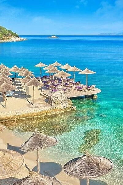 Albanian Riviera, Ksamil Beach, Albania